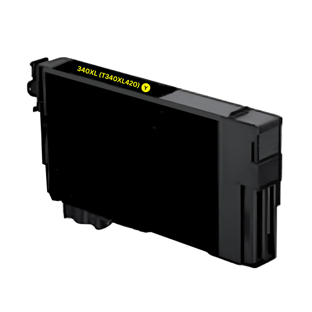 Compatible Epson 340XL (T340XL420) Yellow High Yield Ink Cartridge
