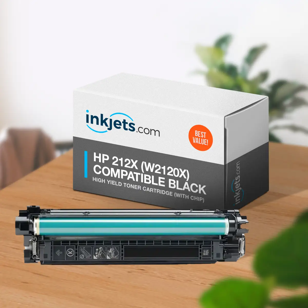 HP 212X (W2120X) Compatible Black High Yield Toner Cartridge (With Chip) - Image 3