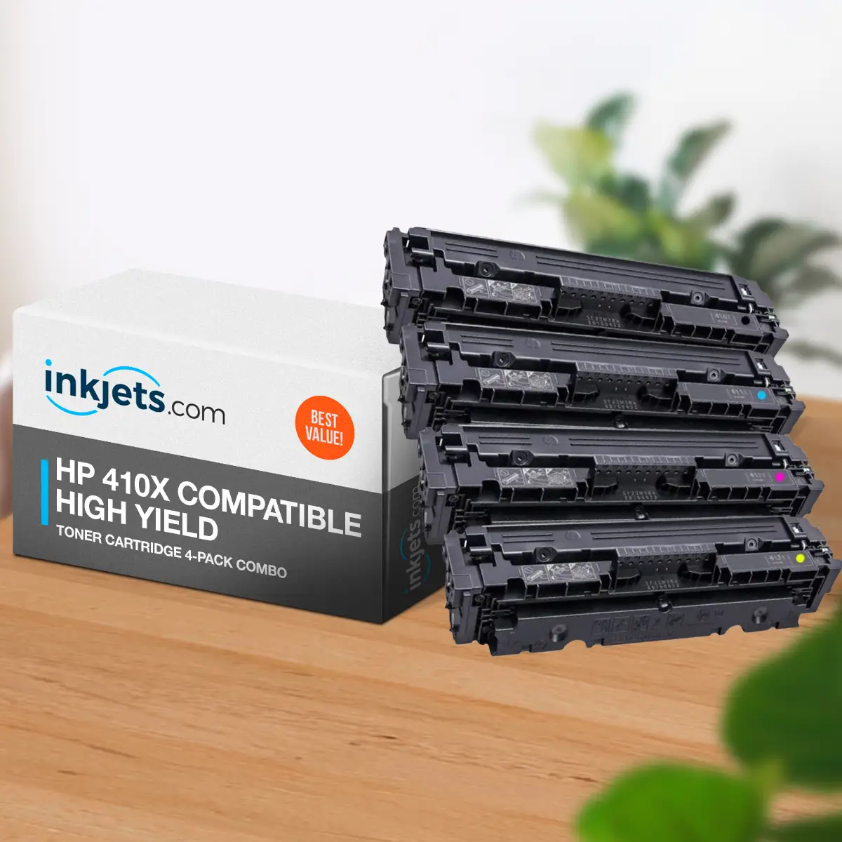 HP 410X Compatible High Yield Toner Cartridge 4-Pack Combo - Image 3