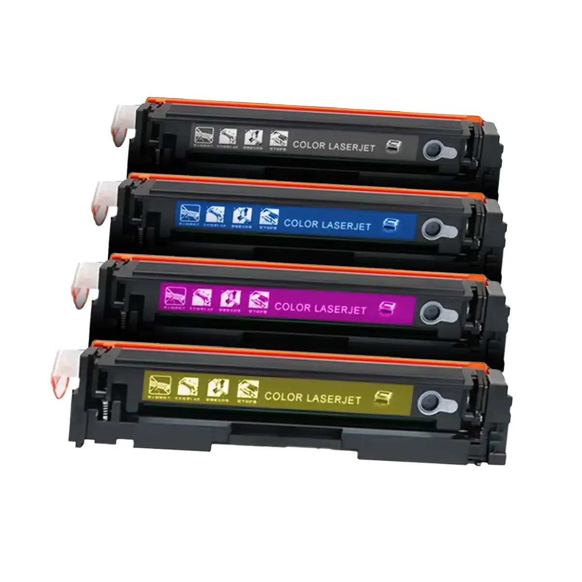 HP 206X Compatible High-Yield Toner Cartridges 4-Pack (With Chip) - Image 2