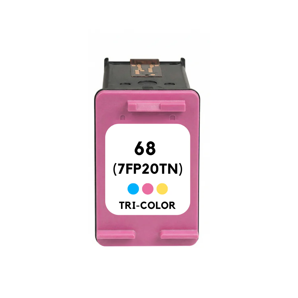 HP 68 (7FP20TN) Tri-Color Standard Yield Remanufactured Ink Cartridge